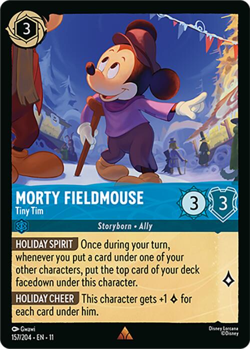 Morty Fieldmouse - Tiny Tim (157/204) [Winterspell] | Black Swamp Games