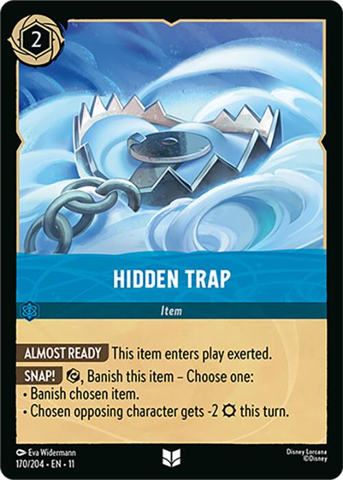 Hidden Trap (170/204) [Winterspell] | Black Swamp Games