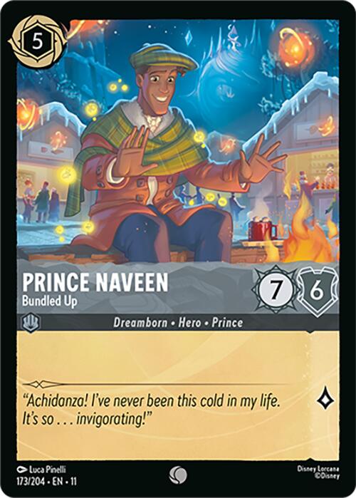 Prince Naveen - Bundled Up (173/204) [Winterspell] | Black Swamp Games