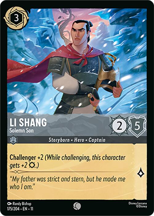 Li Shang - Solemn Son (175/204) [Winterspell] | Black Swamp Games