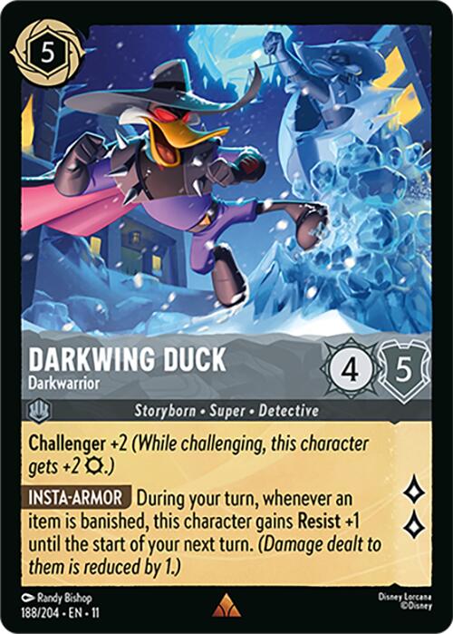 Darkwing Duck - Darkwarrior (188/204) [Winterspell] | Black Swamp Games