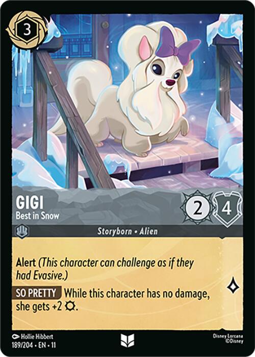 Gigi - Best in Snow (189/204) [Winterspell] | Black Swamp Games