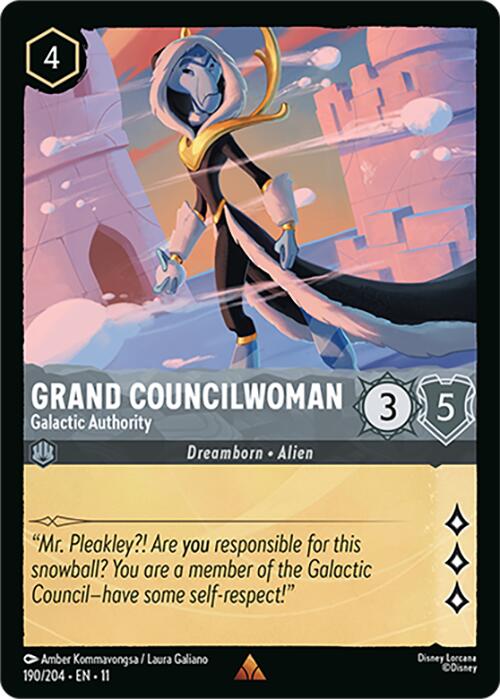 Grand Councilwoman - Galactic Authority (190/204) [Winterspell] | Black Swamp Games