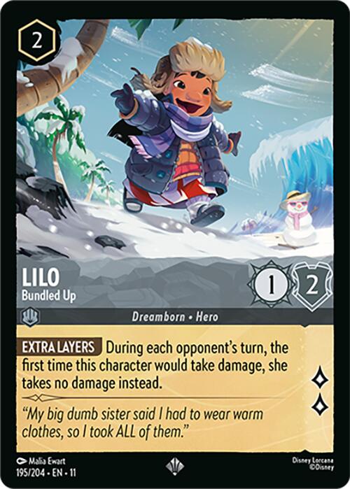 Lilo - Bundled Up (195/204) [Winterspell] | Black Swamp Games