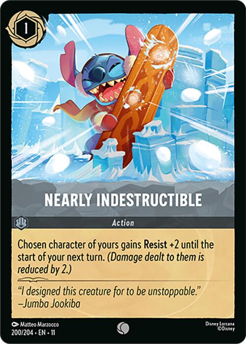 Nearly Indestructible (200/204) [Winterspell] | Black Swamp Games