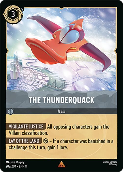 The Thunderquack (202/204) [Winterspell] | Black Swamp Games