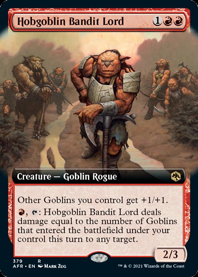 Hobgoblin Bandit Lord (Extended Art) [Dungeons & Dragons: Adventures in the Forgotten Realms] | Black Swamp Games