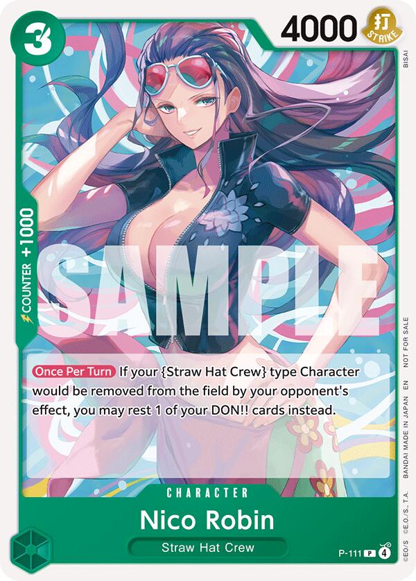 Nico Robin (Heroines Battle Pack) [One Piece Promotion Cards] | Black Swamp Games
