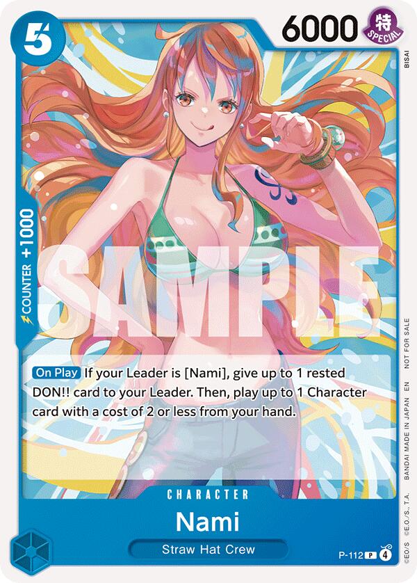 Nami (Heroines Battle Pack) [One Piece Promotion Cards] | Black Swamp Games
