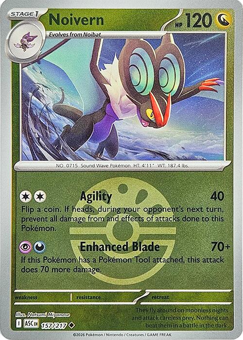 Noivern (157/217) (Friend Ball) [Mega Evolution: Ascended Heroes] | Black Swamp Games