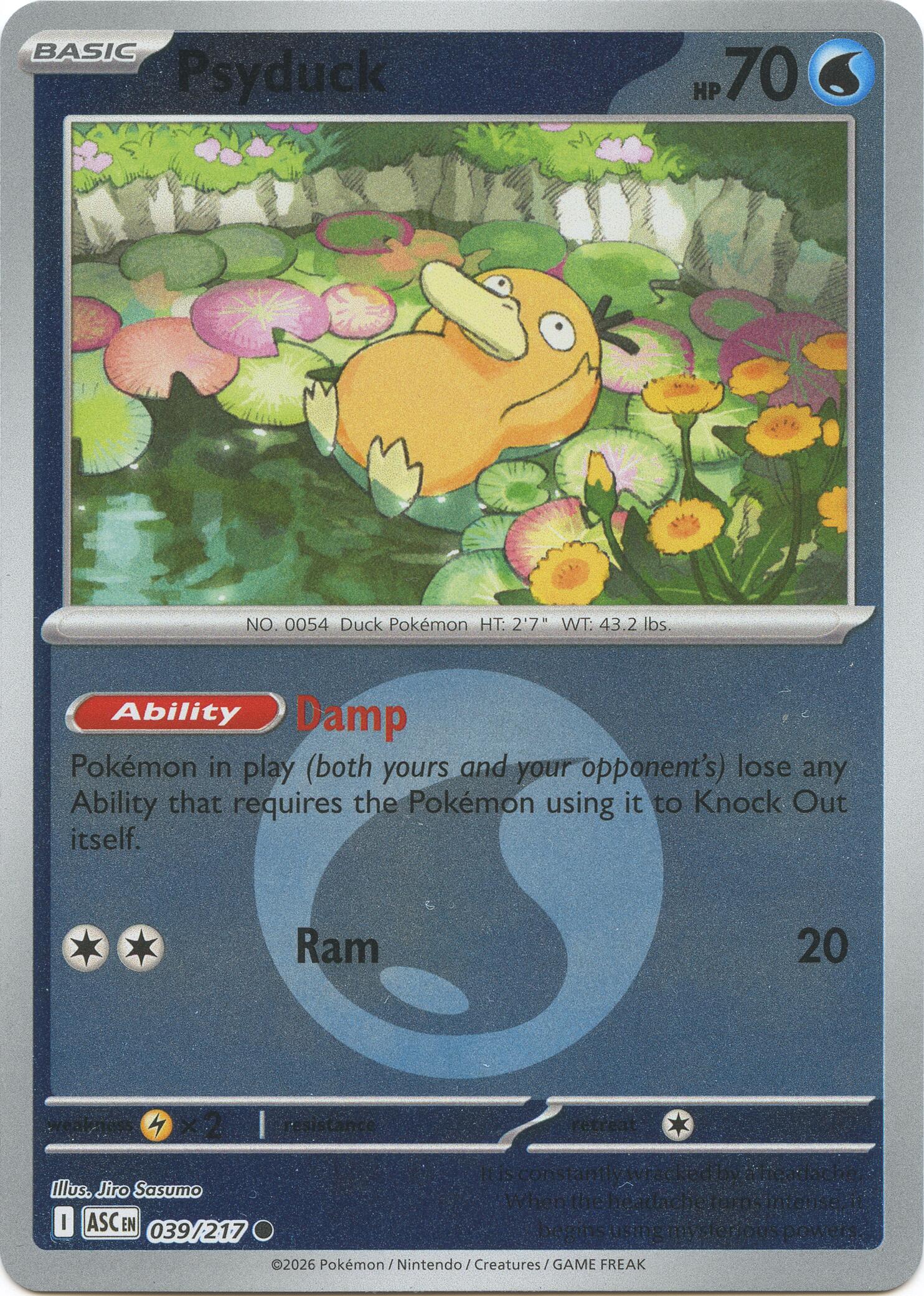 Psyduck (039/217) (Energy Symbol Pattern) [Mega Evolution: Ascended Heroes] | Black Swamp Games
