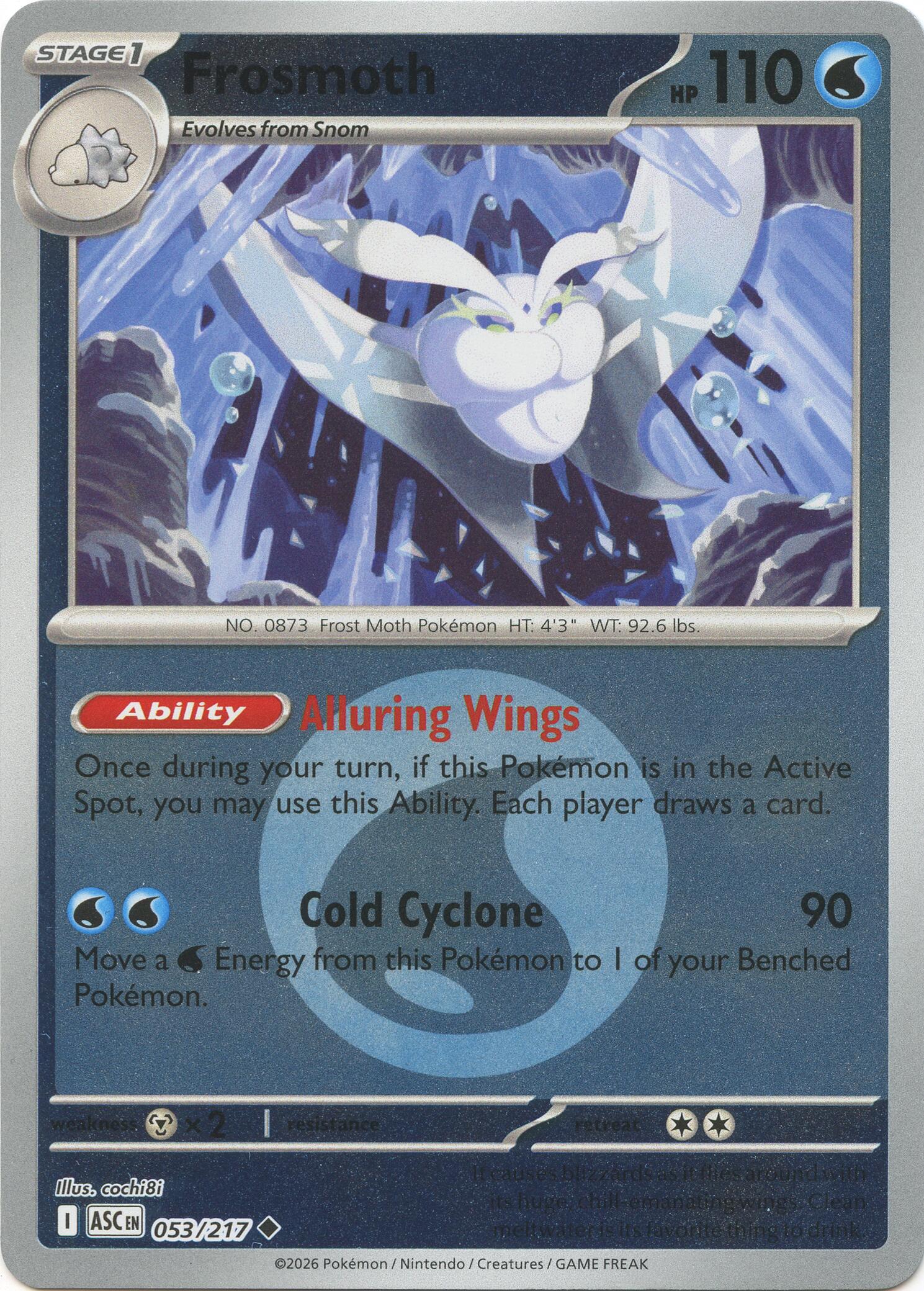 Frosmoth (053/217) (Energy Symbol Pattern) [Mega Evolution: Ascended Heroes] | Black Swamp Games