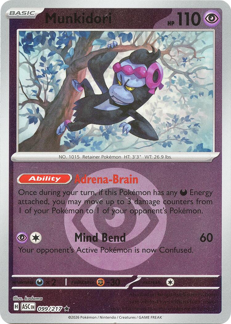 Munkidori (099/217) (Energy Symbol Pattern) [Mega Evolution: Ascended Heroes] | Black Swamp Games