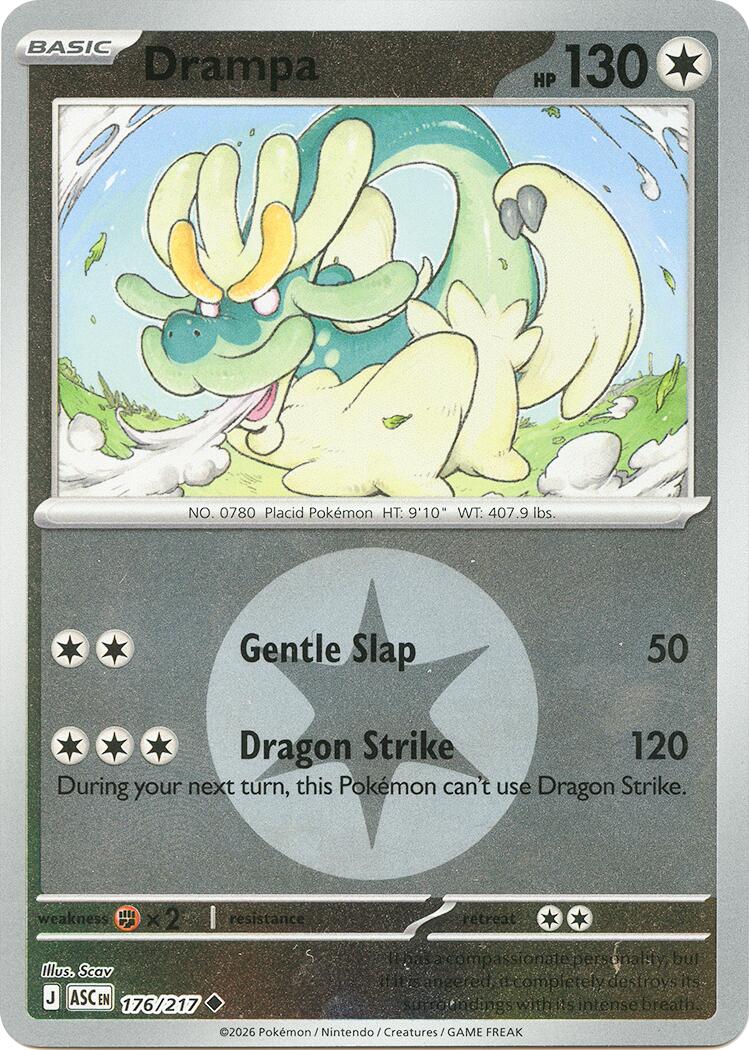 Drampa (176/217) (Energy Symbol Pattern) [Mega Evolution: Ascended Heroes] | Black Swamp Games