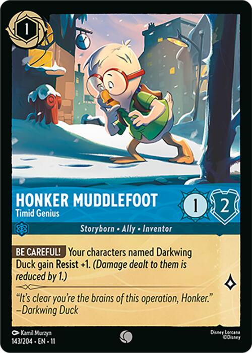 Honker Muddlefoot - Timid Genius (143/204) [Winterspell] | Black Swamp Games