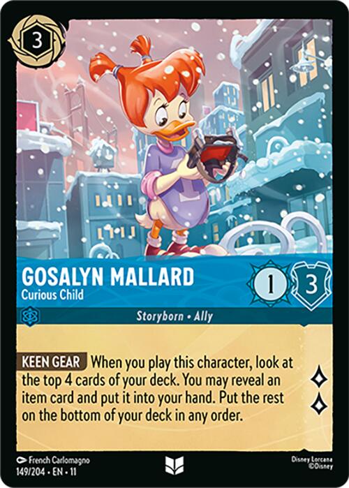 Gosalyn Mallard - Curious Child (149/204) [Winterspell] | Black Swamp Games