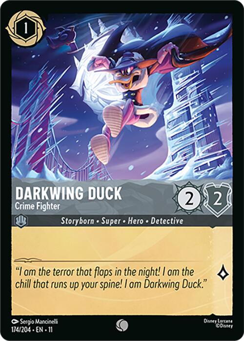 Darkwing Duck - Crime Fighter (174/204) [Winterspell] | Black Swamp Games