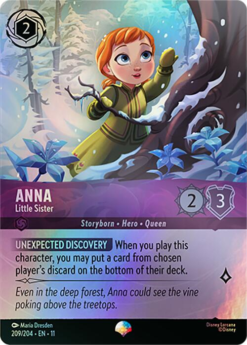 Anna - Little Sister (Epic) (209/204) [Winterspell] | Black Swamp Games