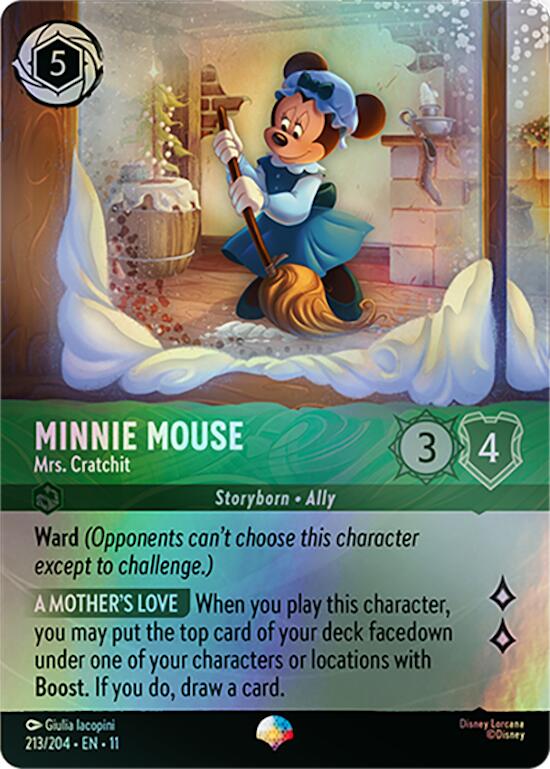 Minnie Mouse - Mrs. Cratchit (Epic) (213/204) [Winterspell] | Black Swamp Games