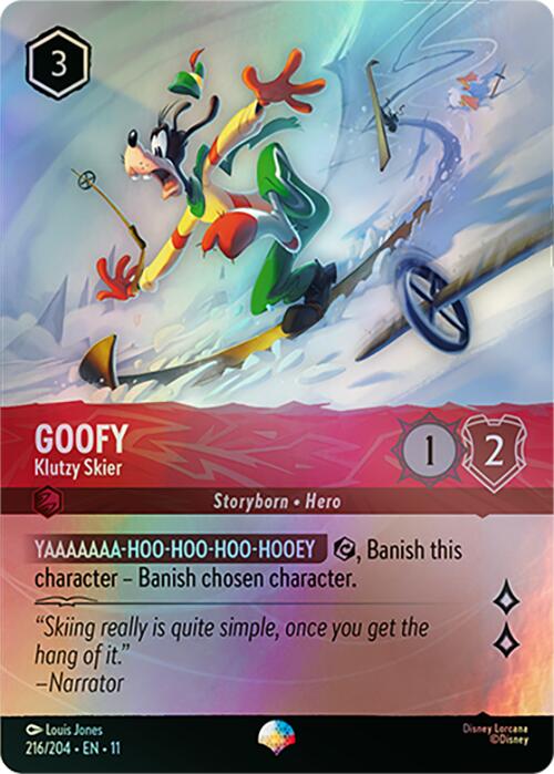 Goofy - Klutzy Skier (Epic) (216/204) [Winterspell] | Black Swamp Games
