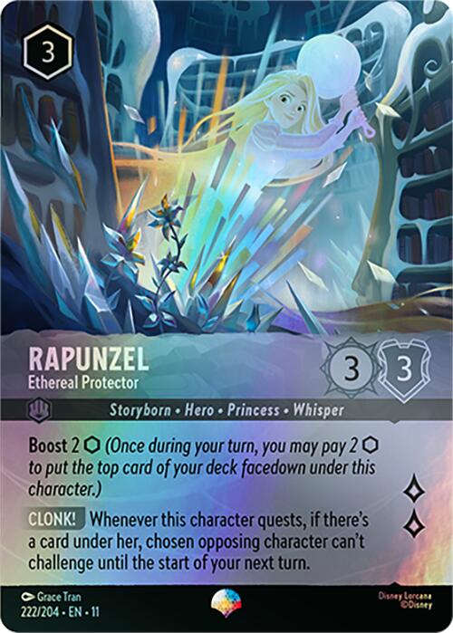 Rapunzel - Ethereal Protector (Epic) (222/204) [Winterspell] | Black Swamp Games