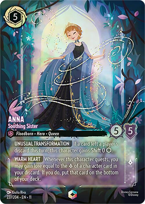 Anna - Soothing Sister (Enchanted) (227/204) [Winterspell] | Black Swamp Games