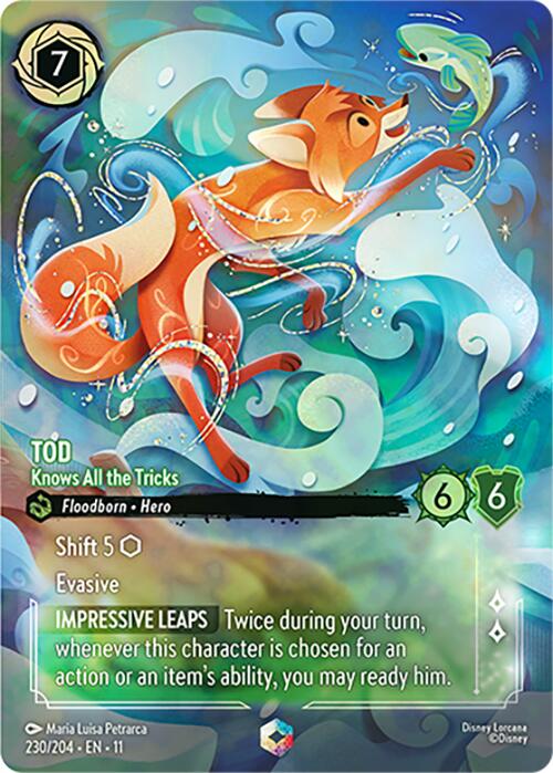 Tod - Knows All the Tricks (Enchanted) (230/204) [Winterspell] | Black Swamp Games