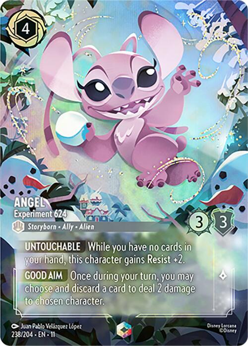 Angel - Experiment 624 (Enchanted) (238/204) [Winterspell] | Black Swamp Games