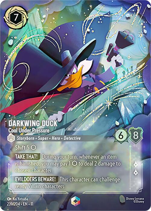 Darkwing Duck - Cool Under Pressure (Enchanted) (239/204) [Winterspell] | Black Swamp Games
