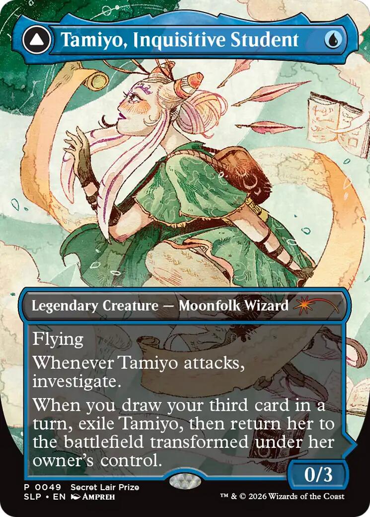 Tamiyo, Inquisitive Student [Secret Lair Showdown] | Black Swamp Games