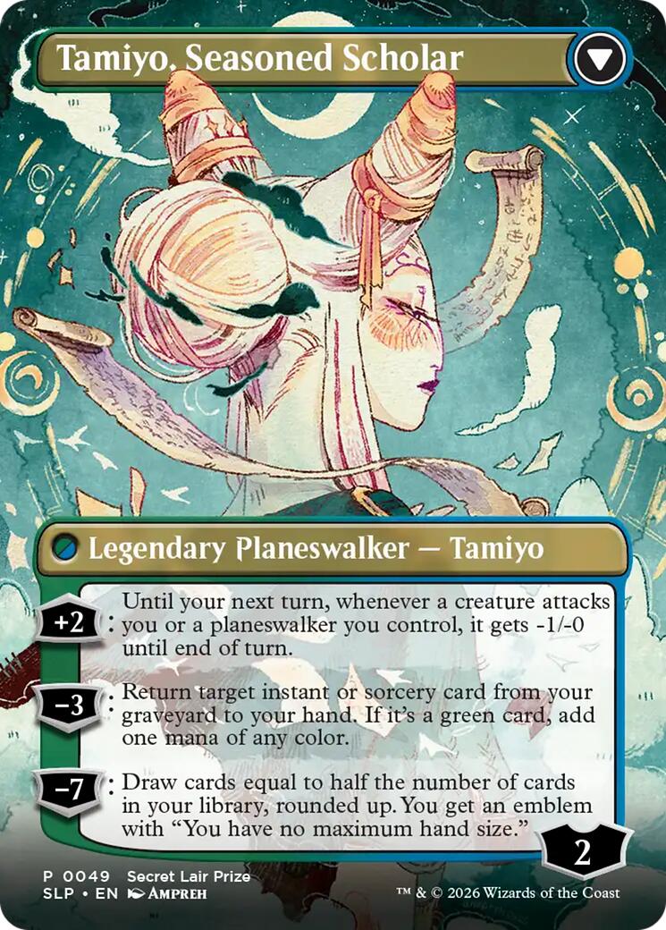 Tamiyo, Inquisitive Student [Secret Lair Showdown] | Black Swamp Games