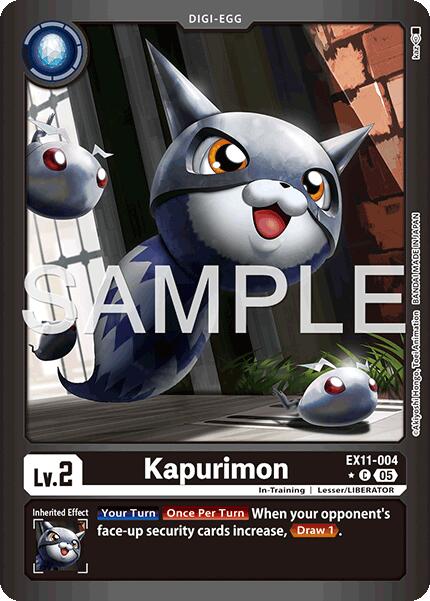 Kapurimon [EX11-004] (Limited Foil) [Dawn of Liberator] | Black Swamp Games
