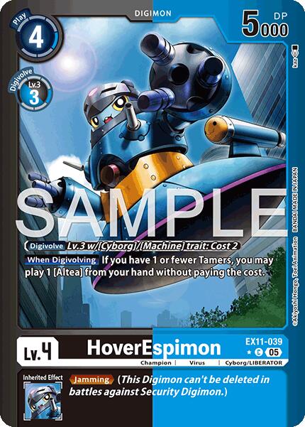 HoverEspimon [EX11-039] (Limited Foil) [Dawn of Liberator] | Black Swamp Games