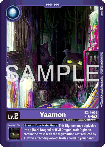 Yaamon [EX11-005] (Limited Foil) [Dawn of Liberator] | Black Swamp Games