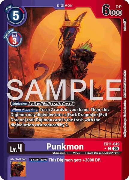 Punkmon [EX11-049] (Limited Foil) [Dawn of Liberator] | Black Swamp Games