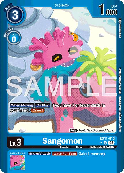 Sangomon [EX11-013] (Limited Foil) [Dawn of Liberator] | Black Swamp Games