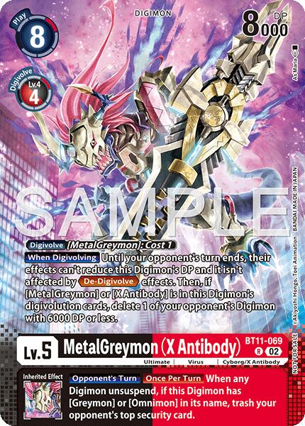 MetalGreymon [BT11-069] (X Antibody) (Event Pack 9) [Dimensional Phase] | Black Swamp Games