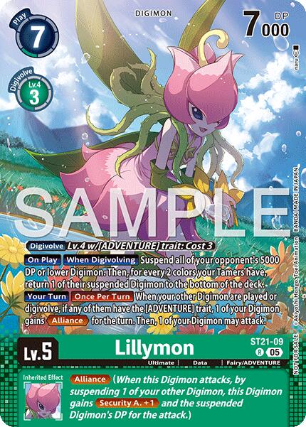 Lillymon [ST21-09] (Event Pack 9) [Starter Deck: Hero of Hope] | Black Swamp Games