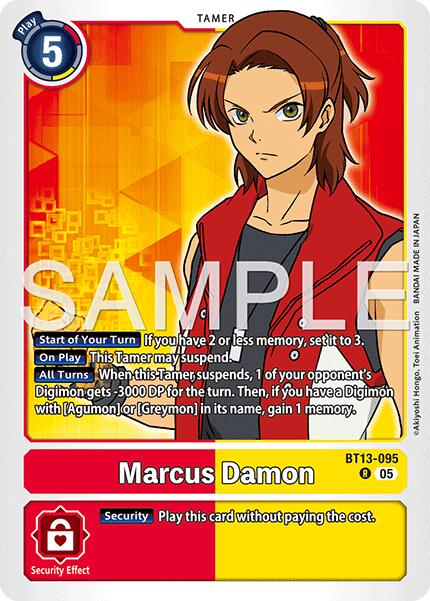 Marcus Damon [BT13-095] [Advanced Booster Digimon Generation] | Black Swamp Games