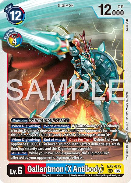 Gallantmon [EX8-073] (X Antibody) [Advanced Booster Digimon Generation] | Black Swamp Games