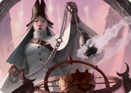 Celestus Sanctifier Art Card [Innistrad: Midnight Hunt Art Series] | Black Swamp Games