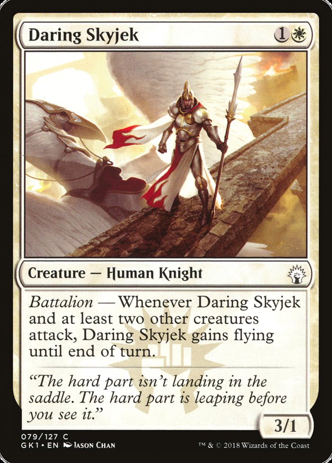Daring Skyjek [Guilds of Ravnica Guild Kit] | Black Swamp Games