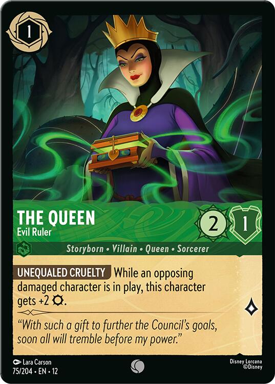 The Queen - Evil Ruler (75/204) [Wilds Unknown] | Black Swamp Games