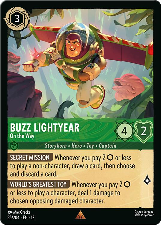 Buzz Lightyear - On the Way (85/204) [Wilds Unknown] | Black Swamp Games