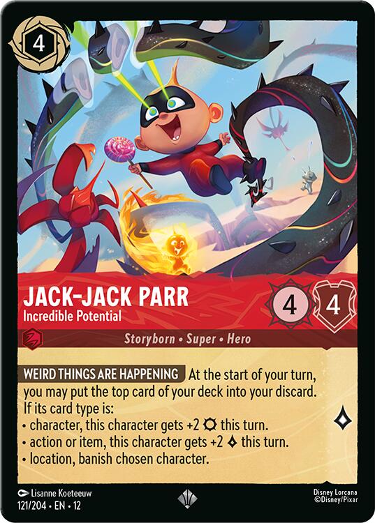 Jack-Jack Parr - Incredible Potential (121/204) [Wilds Unknown] | Black Swamp Games