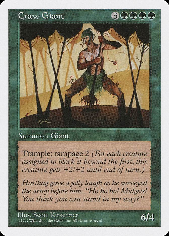 Craw Giant [Fifth Edition] | Black Swamp Games
