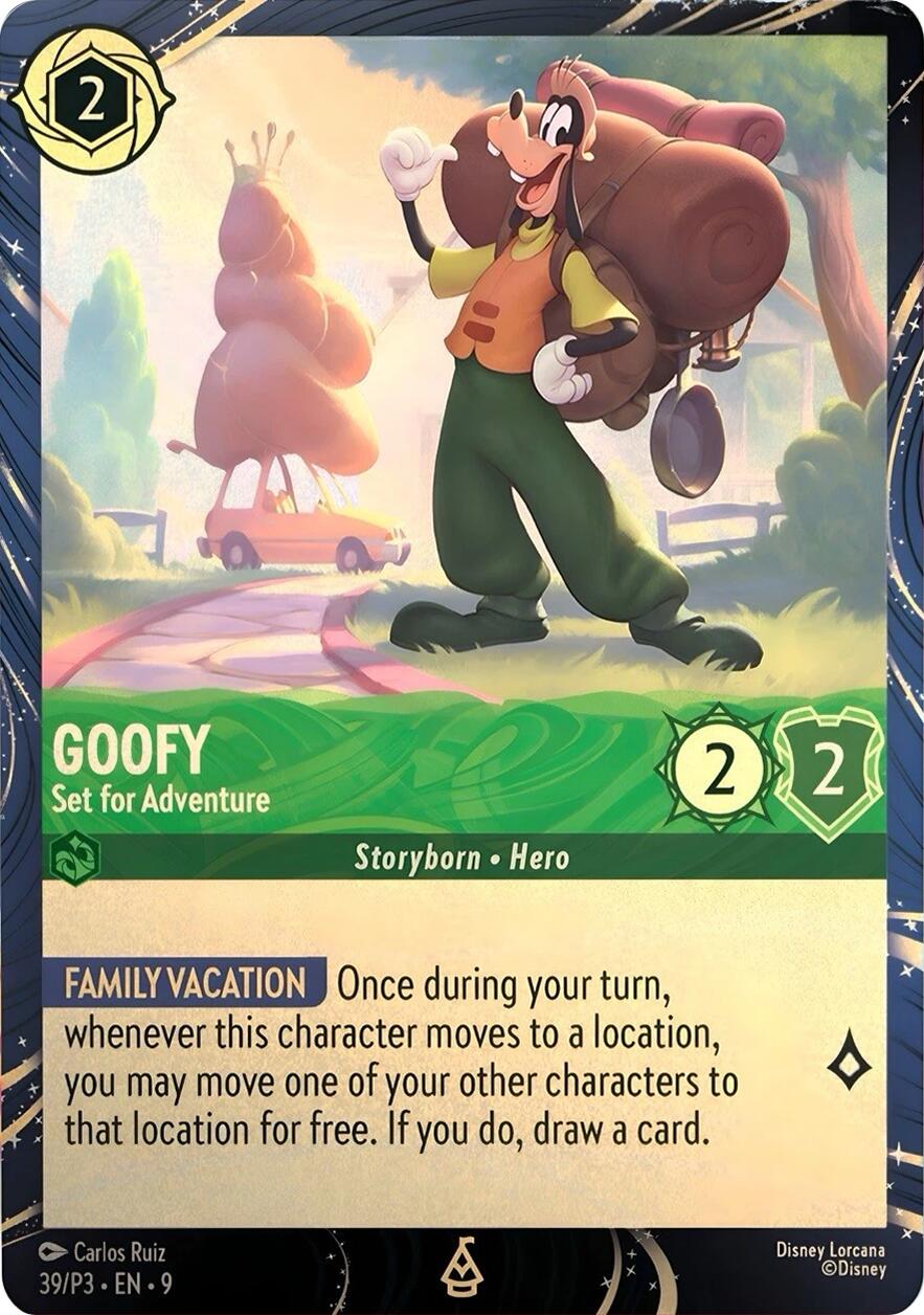 Goofy - Set for Adventure (39) [Promo Cards] | Black Swamp Games