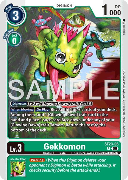 Gekkomon [ST23-06] [Starter Deck: Beatbreak] | Black Swamp Games
