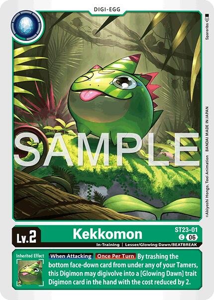 Kekkomon [ST23-01] [Starter Deck: Beatbreak] | Black Swamp Games