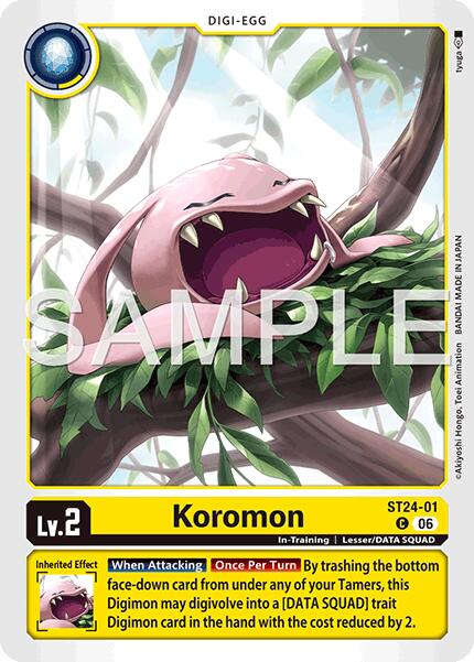 Koromon [ST24-01] [Starter Deck: Data Squad] | Black Swamp Games